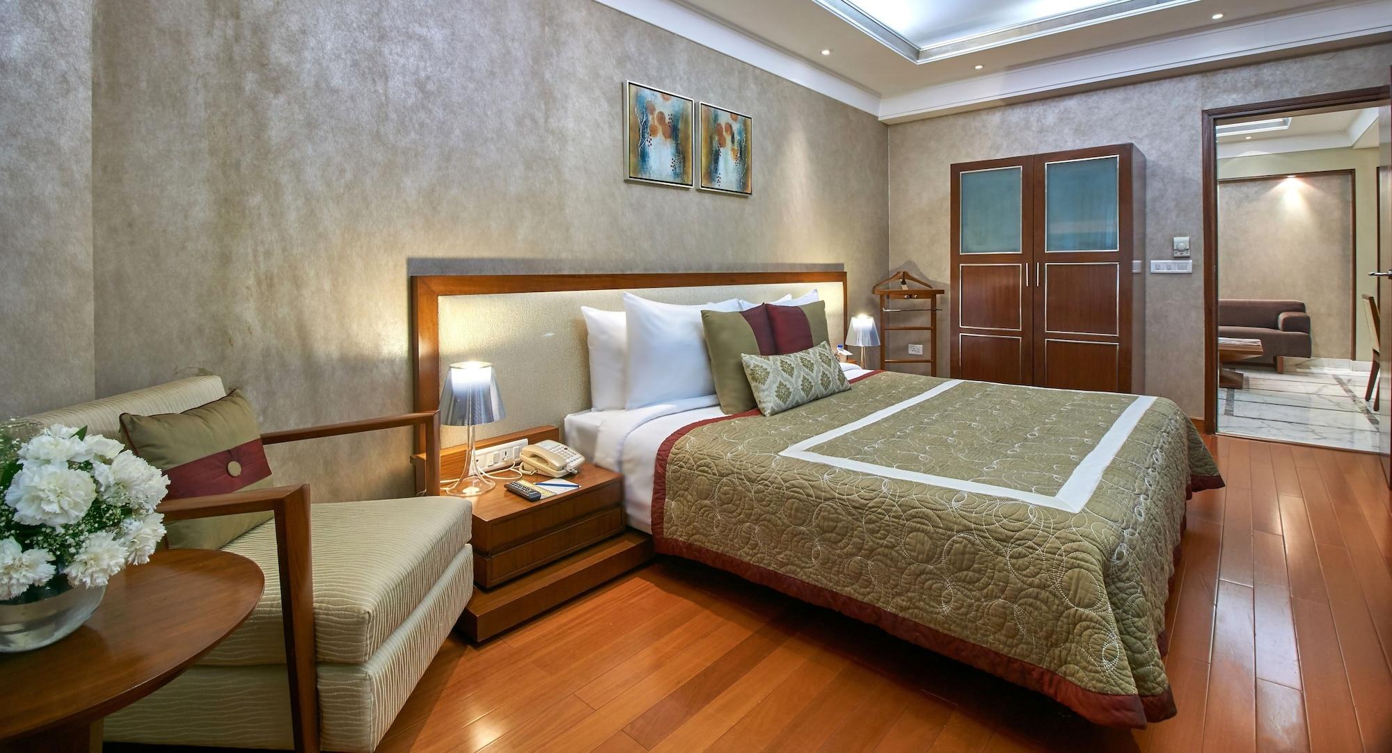 ホテル ジェイピー バサント コンチネンタル ニューデリー エクステリア 写真 A room at the Taj Bengal