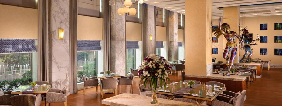ホテル ジェイピー バサント コンチネンタル ニューデリー エクステリア 写真 The restaurant